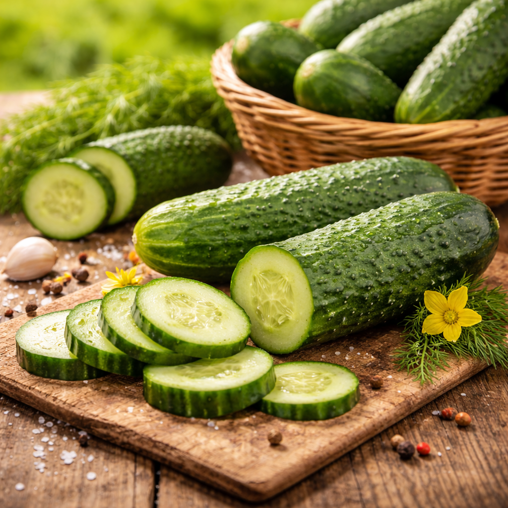 Illustration zum Thema Obst und Gemüse mit oder ohne Schale