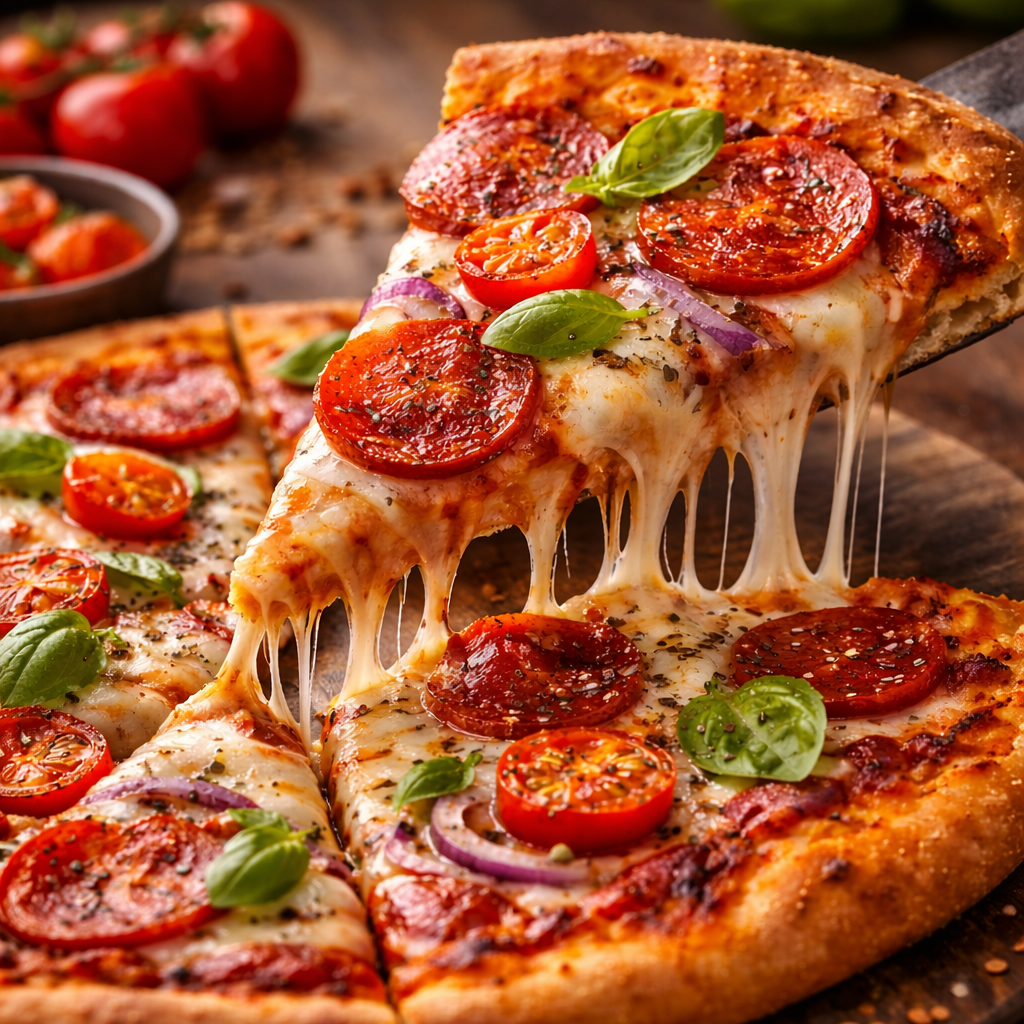 Illustration zum Thema Pizza in der Schwangerschaft