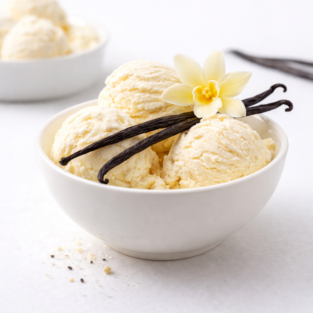 Illustration zum Thema Vanilleeis in der Schwangerschaft