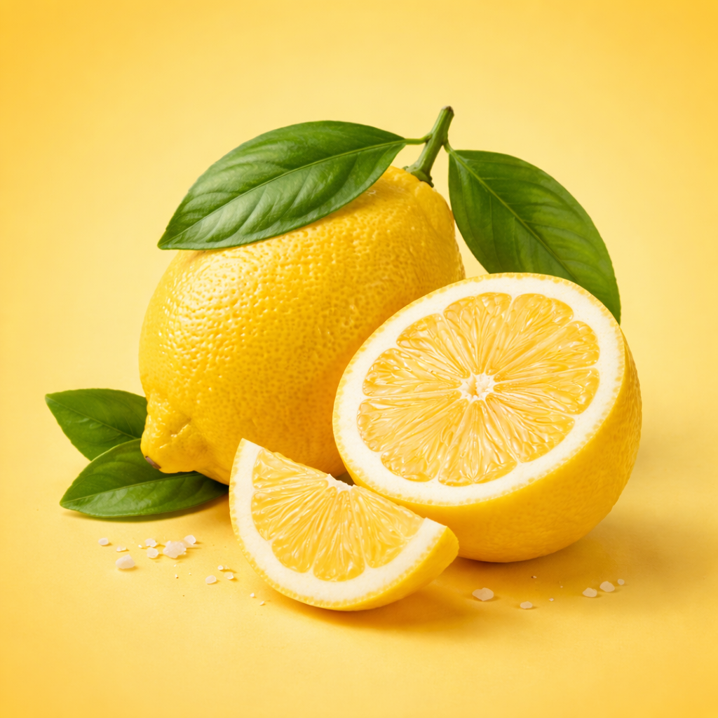 Illustration zum Thema gelbes Obst und Gemüse in der Schwangerschaft